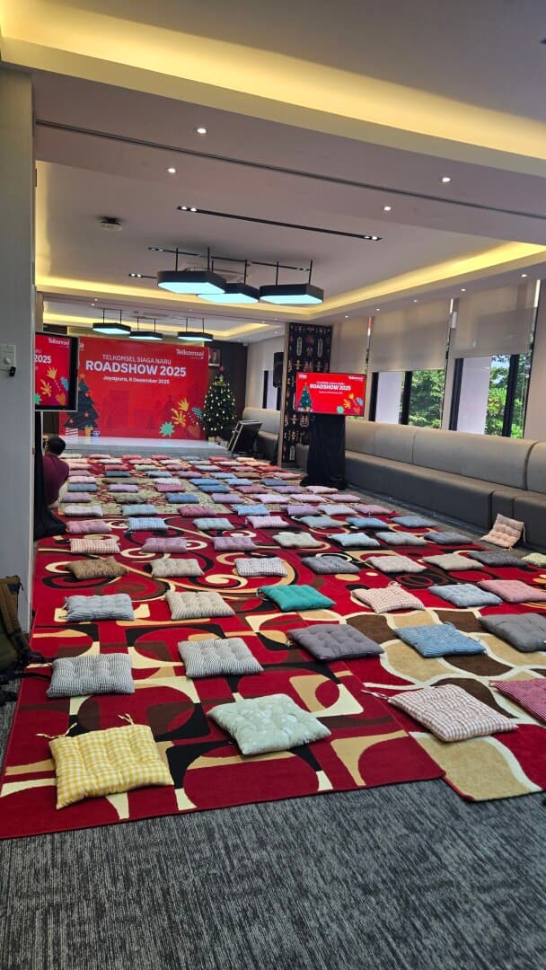 Penataan venue indoor untuk event korporat